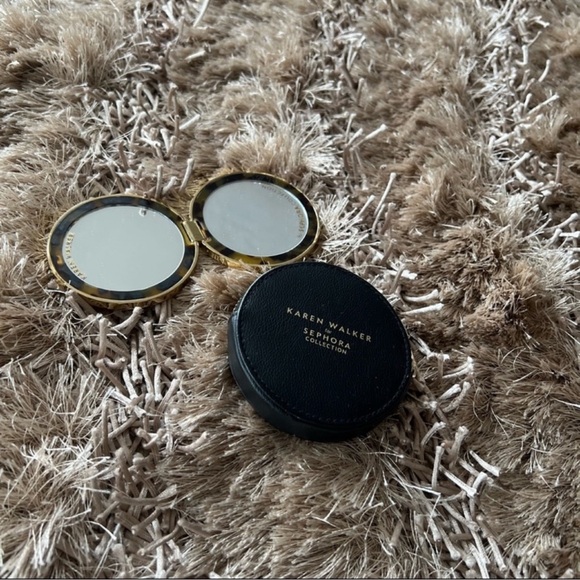 Karen Walker For Sephora Collection Double Sided Mirror+Bonus brushes bag - Picture 3 of 11